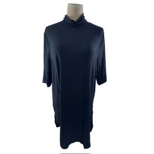 "Torrid"‎ Super Soft Knits, Turtle Neck, Black T-Shirt, Black, Goth Witchy, SZ 2